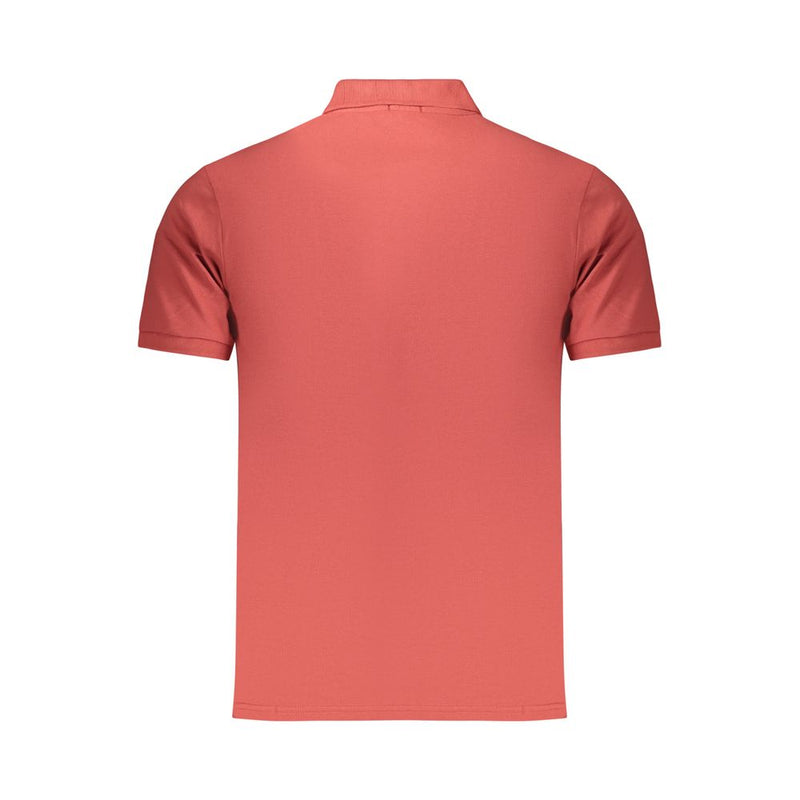 Rifle Red Cotton Men's Polo Shirt