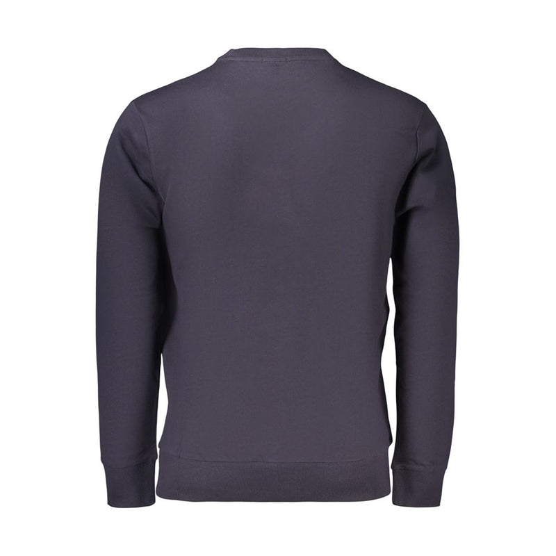 Rifle Blue Cotton Sweatshirt for Men