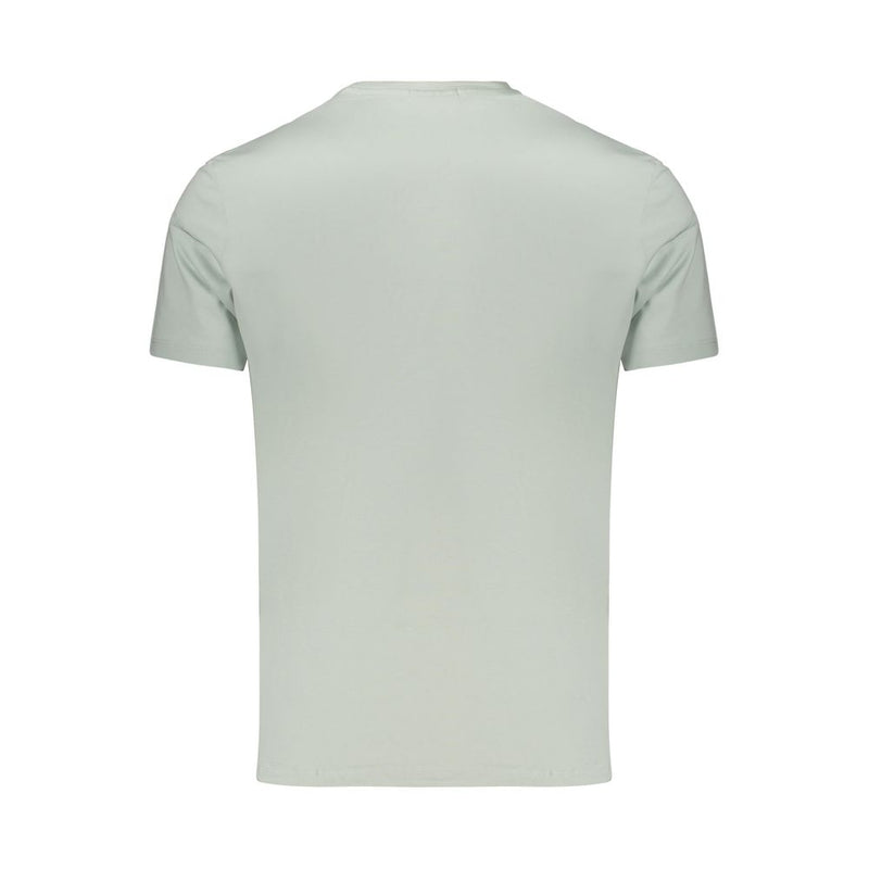 Calvin Klein Green Cotton Men's T-Shirt - Classic Fit