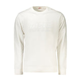 Sweatshirt en coton blanc pour hommes Rifle