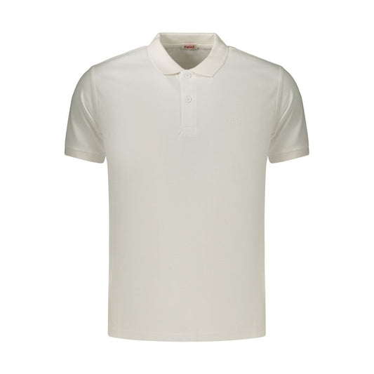 Rifle White Cotton Men's Polo Shirt - Classic Style and Comfort