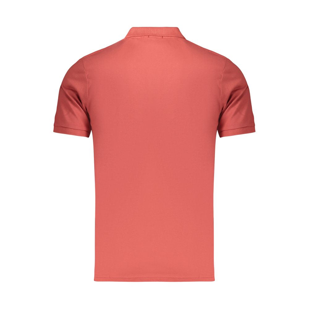 Polo en Coton Rouge pour Homme Rifle Rosso