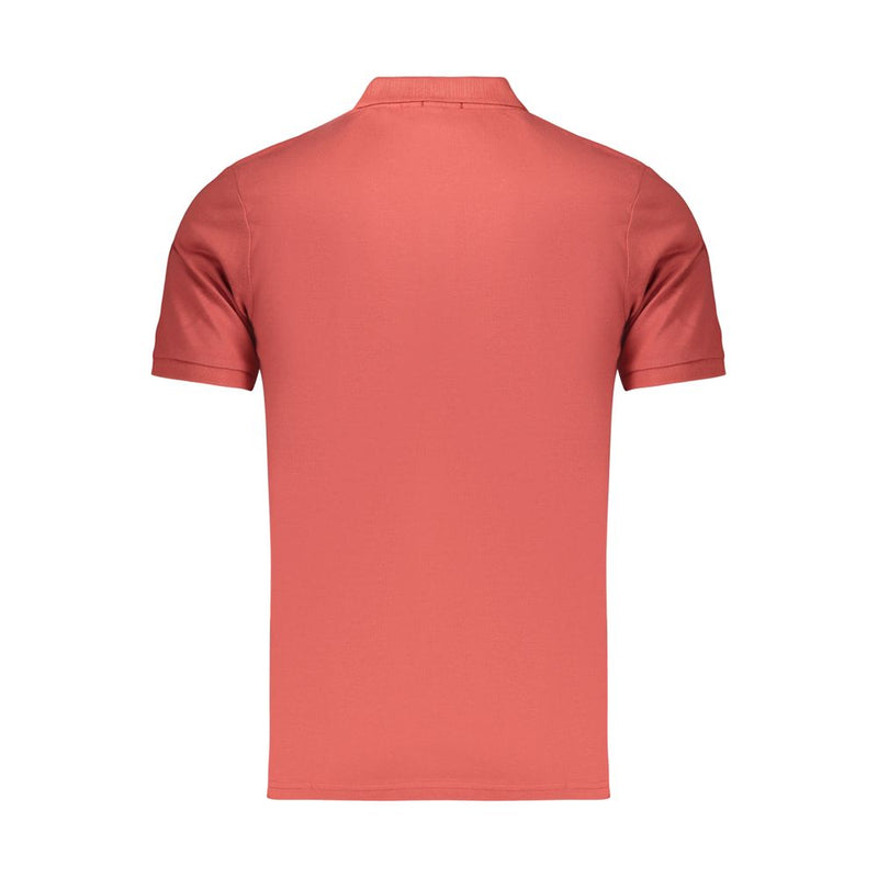 Polo en Coton Rouge pour Homme Rifle Rosso