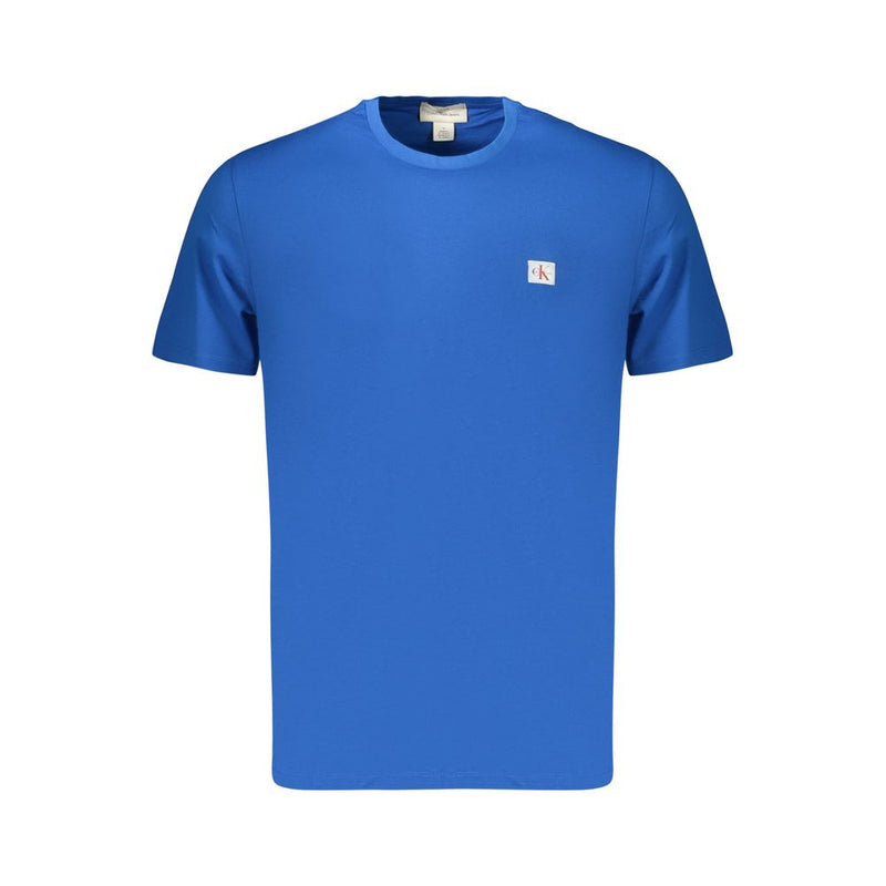 Calvin Klein Blue Cotton Men's T-Shirt