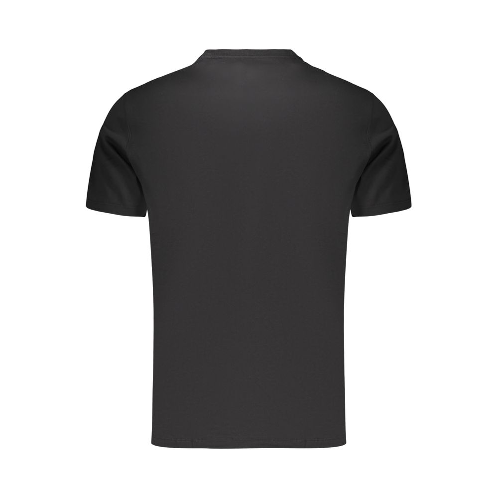 Calvin Klein Black Cotton Men's T-Shirt - Effortless Style