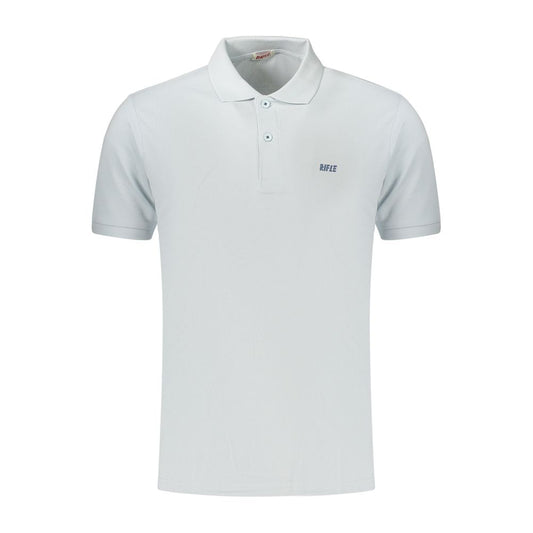Rifle Azzurro Cotton Men's Polo - Stylish Comfort