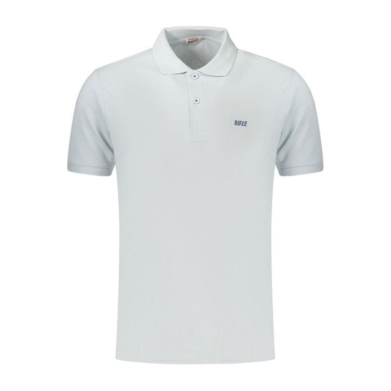 Rifle Azzurro Cotton Men's Polo - Stylish & Comfortable