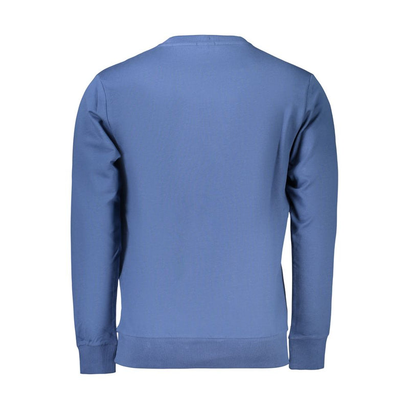 Rifle Blue Cotton Men's Sweatshirt - Comfort Meets Style