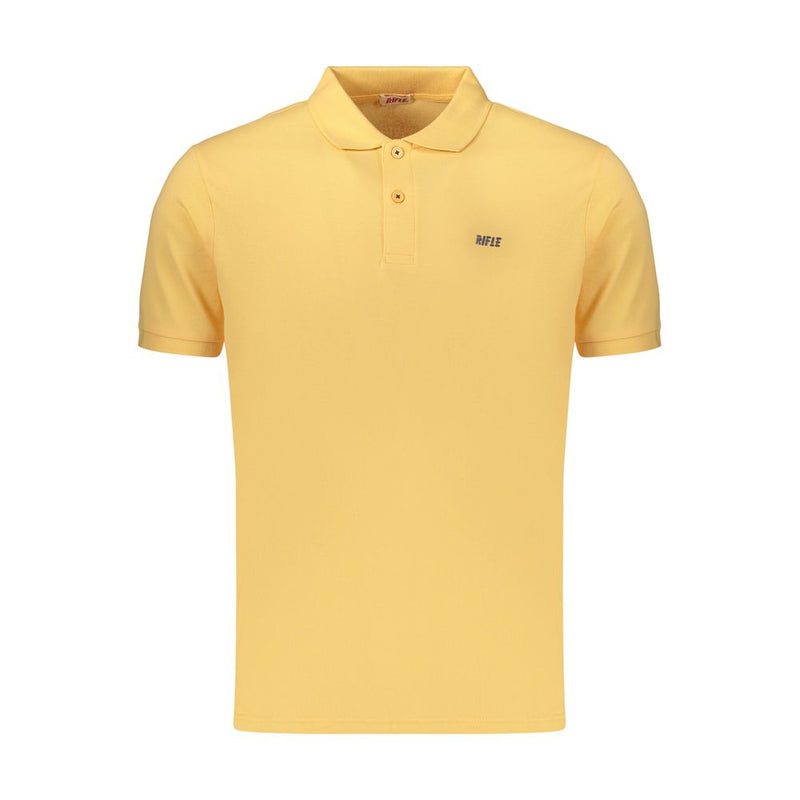 Rifle Orange Cotton Men's Polo - Stylish & Comfortable