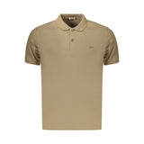 Rifle Brown Cotton Men's Polo Shirt