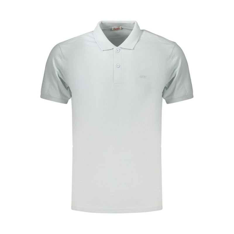 Rifle Azzurro Cotton Men's Polo - Classic Style