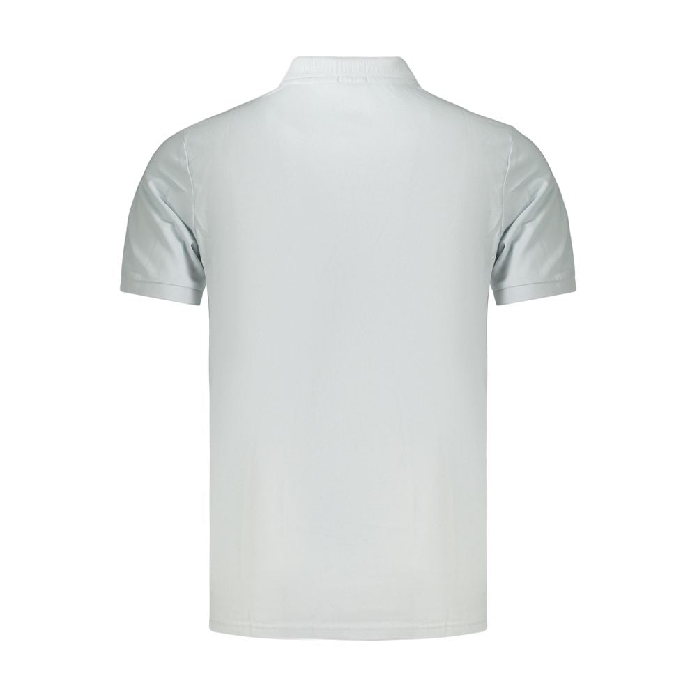 Rifle Azzurro Cotton Men's Polo - Classic Style