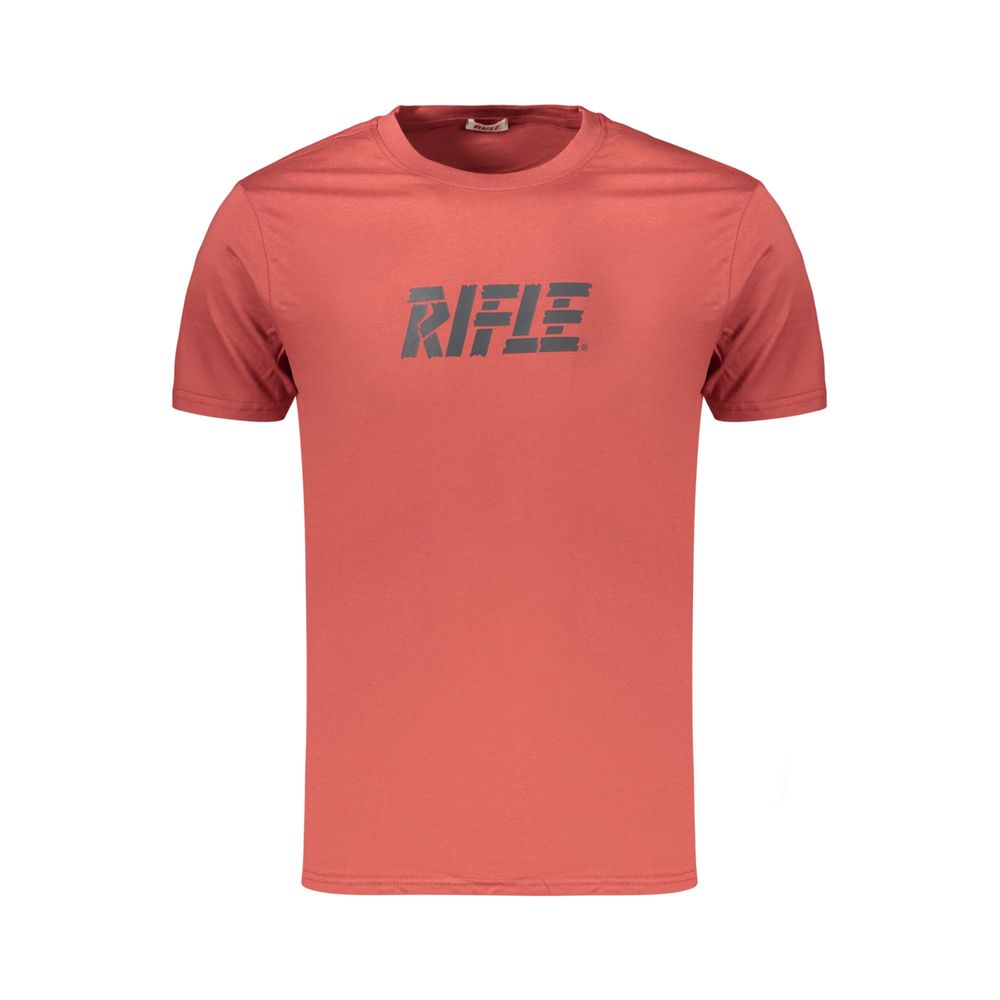 Rifle Rosso Cotton Men's T-Shirt - Red
