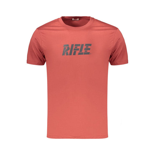 Rifle Rosso Cotton Men's T-Shirt - Red