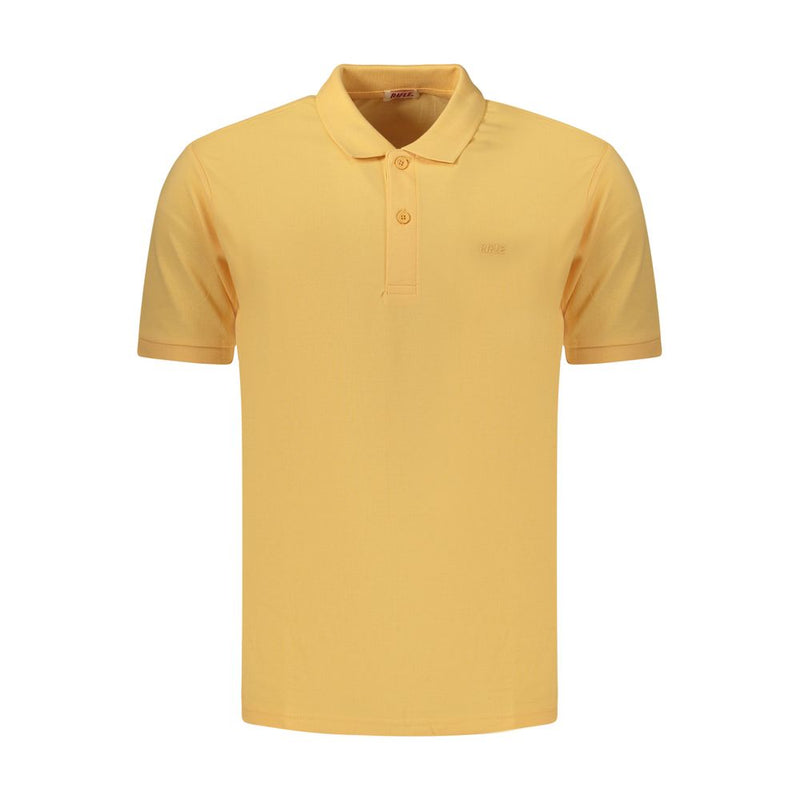 Rifle Orange Cotton Men's Polo Shirt
