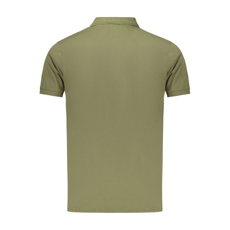 Polo en Coton Vert pour Homme Rifle