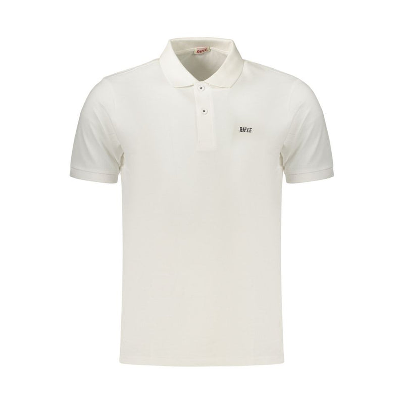 Rifle Bianco Katoenen Polo voor Heren