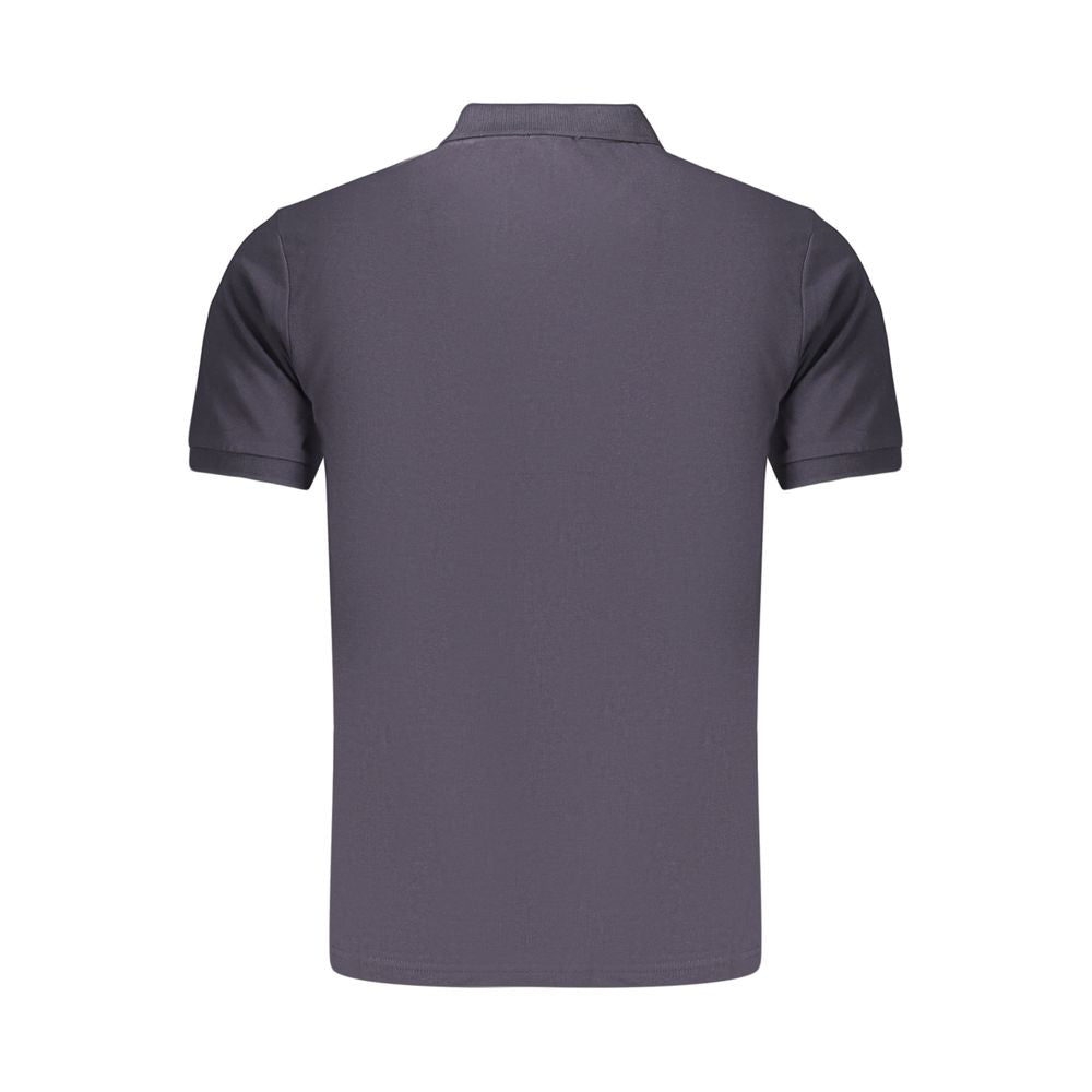 Rifle Blue Cotton Men's Polo Shirt - Stylish & Comfortable