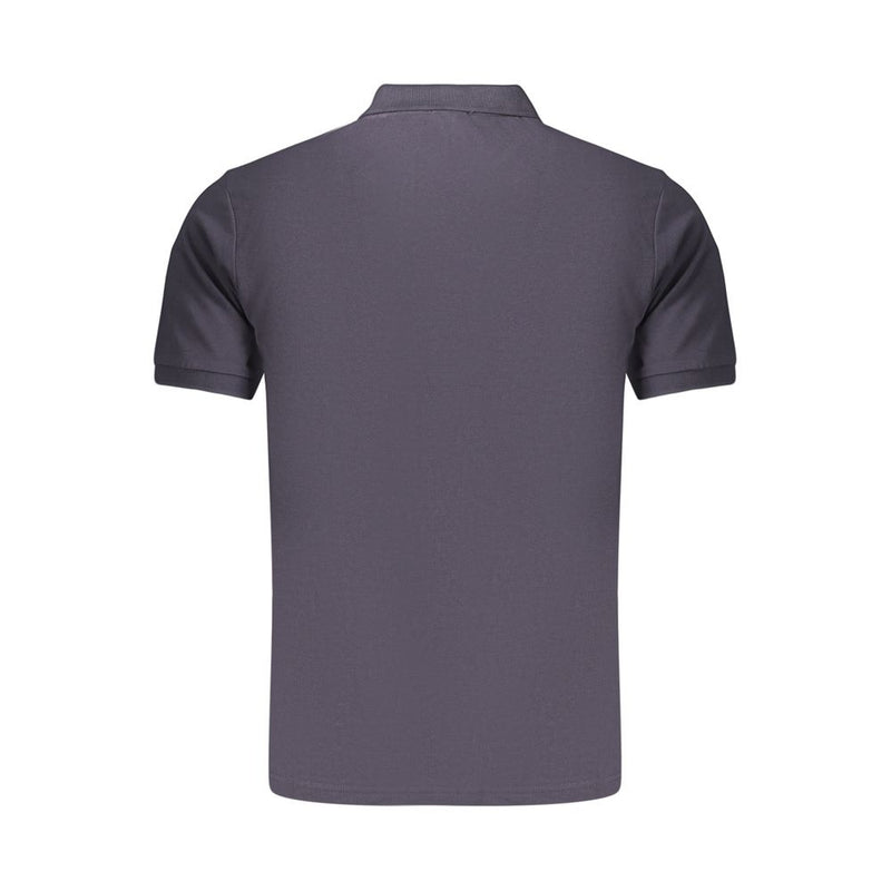 Rifle Blue Cotton Men's Polo Shirt - Stylish & Comfortable