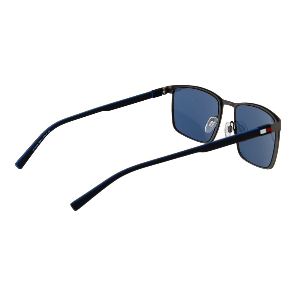 Tommy Hilfiger Gray Metal Sunglasses for Men