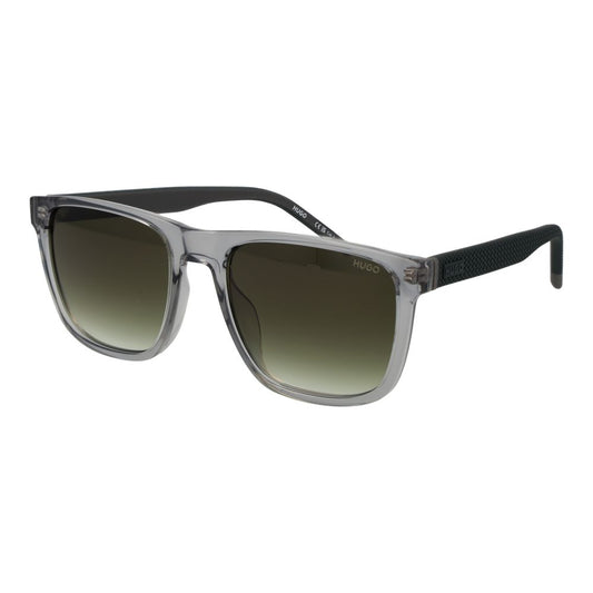 Lunettes de soleil Hugo Boss grises en plastique pour hommes