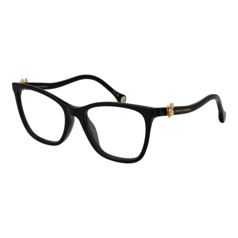 Carolina Herrera Black Acetate Cat Eye Glasses (Frames)