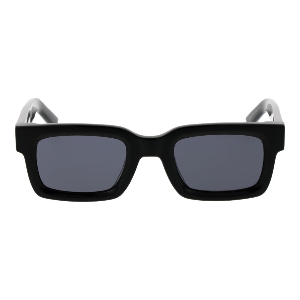 Tommy Hilfiger Black Acetate Sunglasses for Men