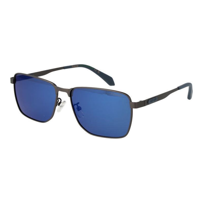 Polaroid Gray Metal Sunglasses