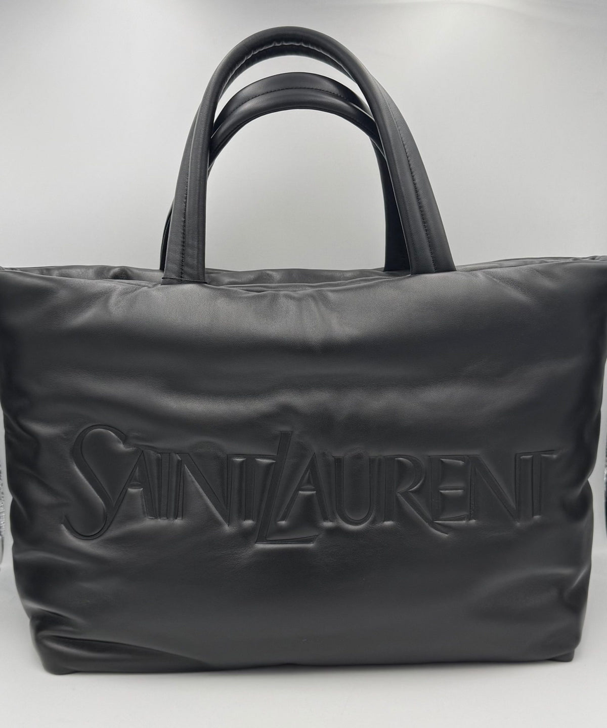 Saint Laurent SAINT LAURENT Grand Sac Shopping en Agneau