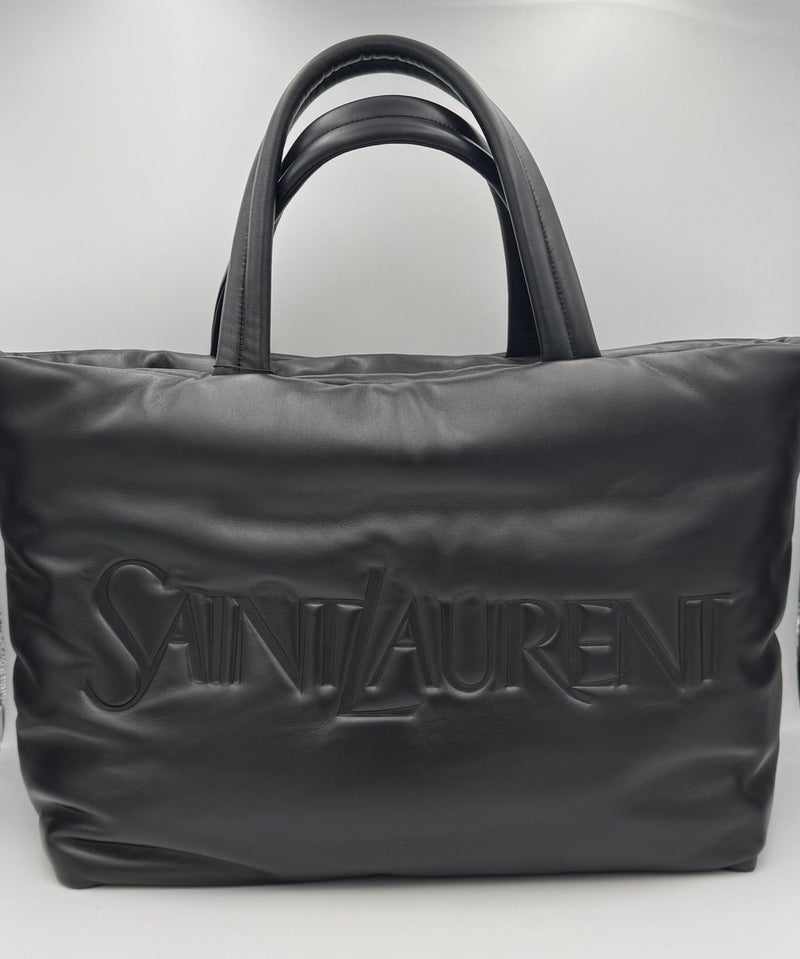 Saint Laurent SAINT LAURENT Grand Sac Shopping en Agneau
