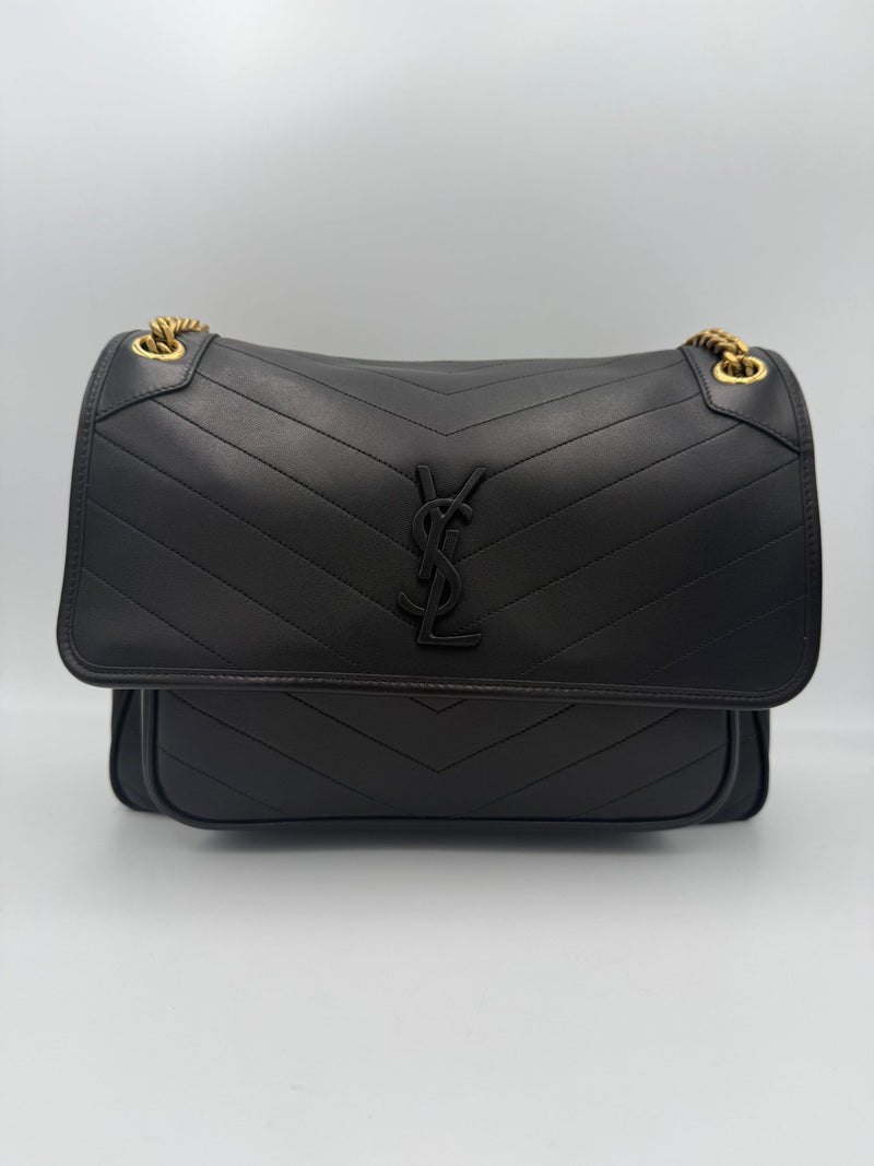 Saint Laurent NIKI LARGE Lambskin Bag - Unisex Design