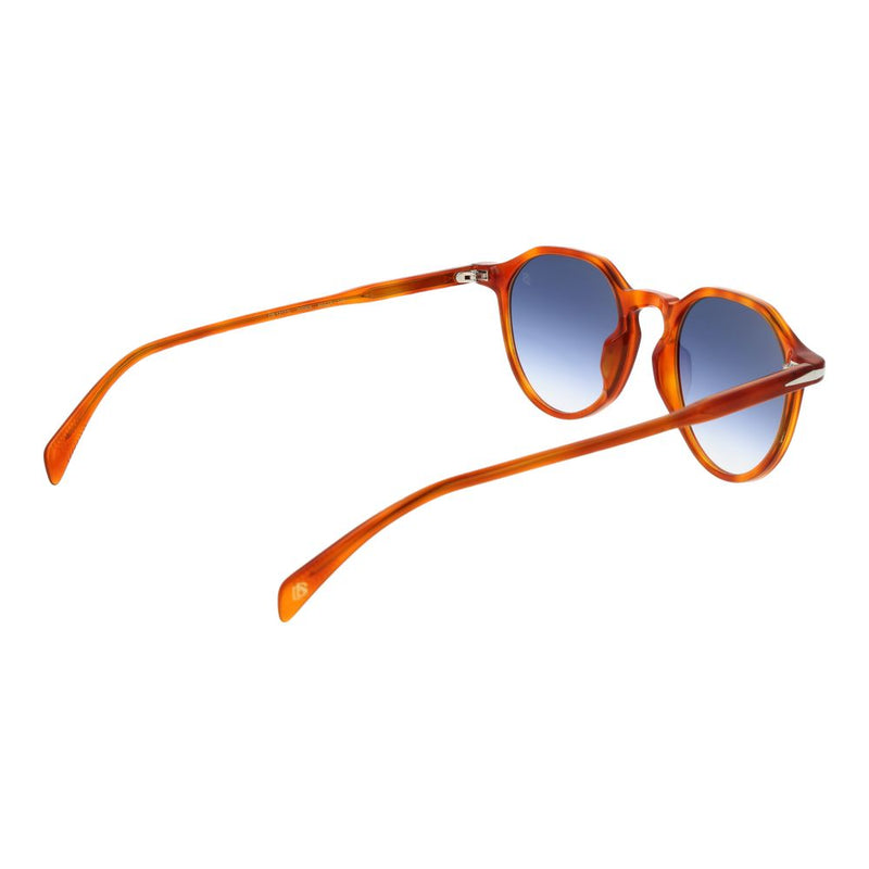 David Beckham Brown Acetate Sunglasses for Men