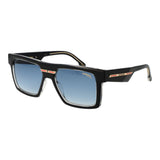Carrera Black Polyamide Sunglasses with Blue Gradient Lenses