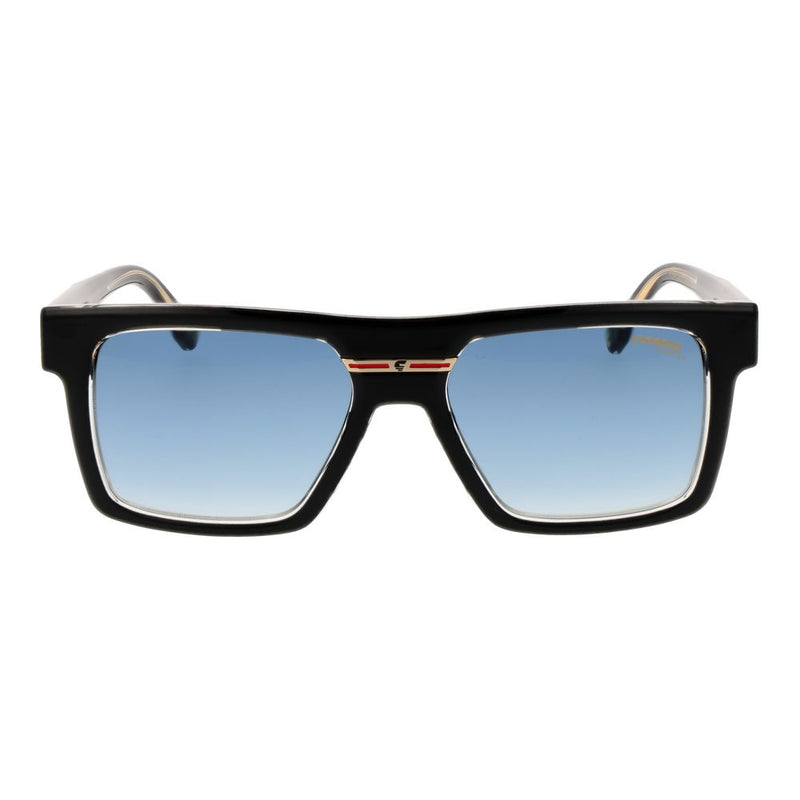 Carrera Black Polyamide Sunglasses with Blue Gradient Lenses