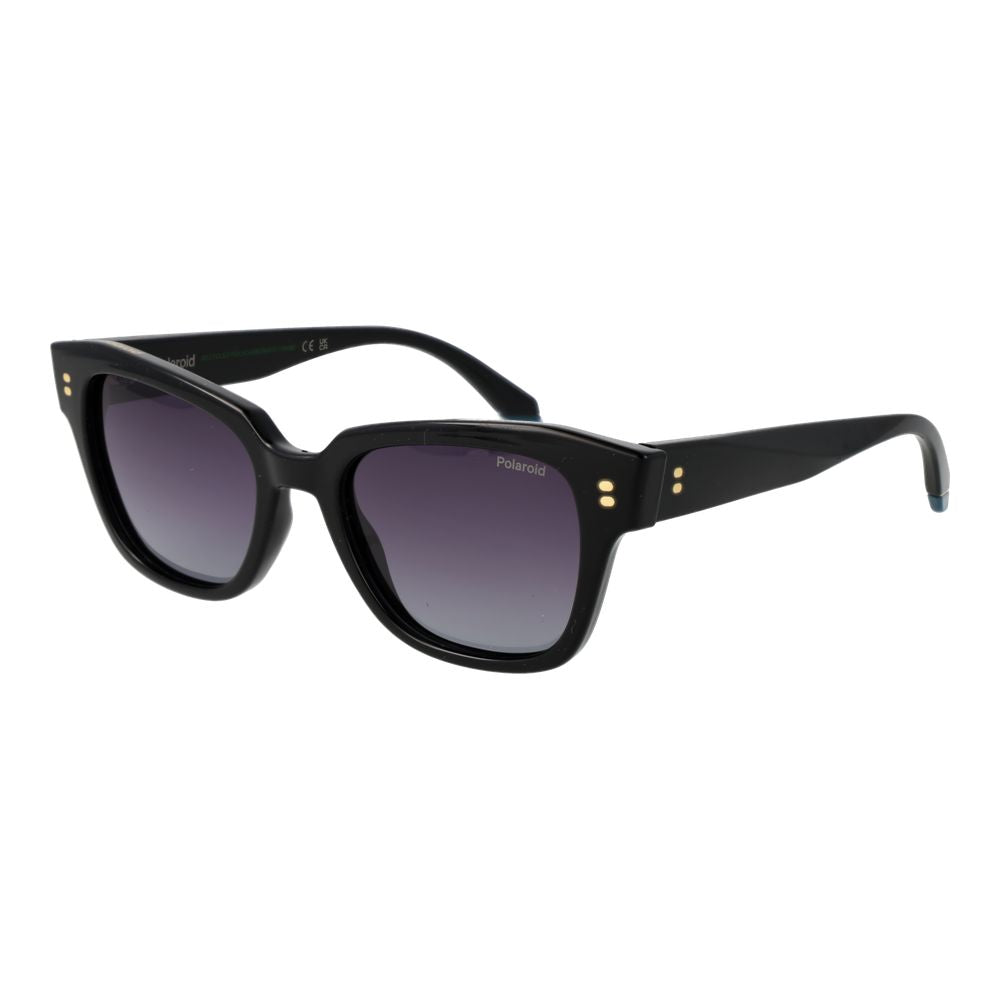Polaroid Black Polycarbonate Cat Eye Sunglasses for Women