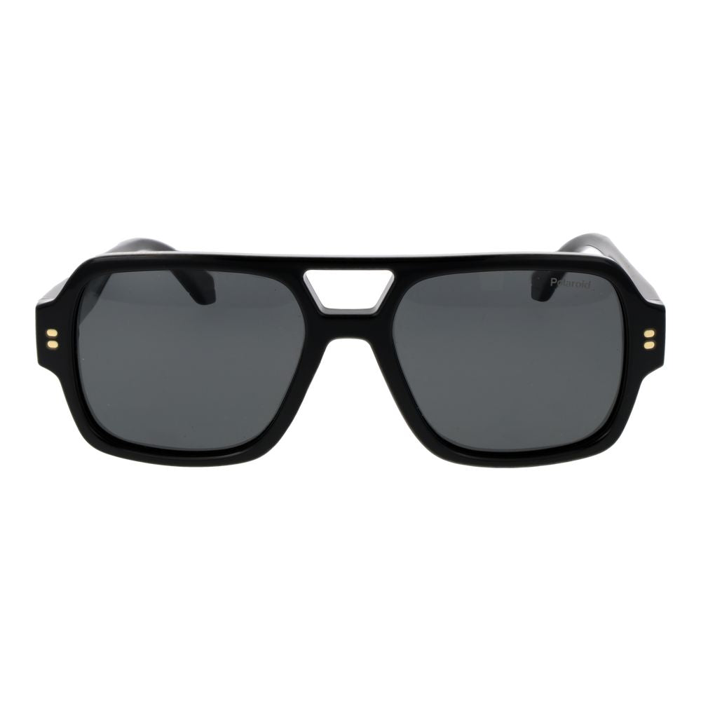 Lunettes de soleil Polaroid noires en polycarbonate