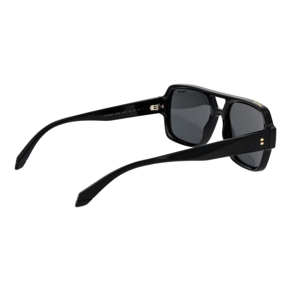 Lunettes de soleil Polaroid noires en polycarbonate