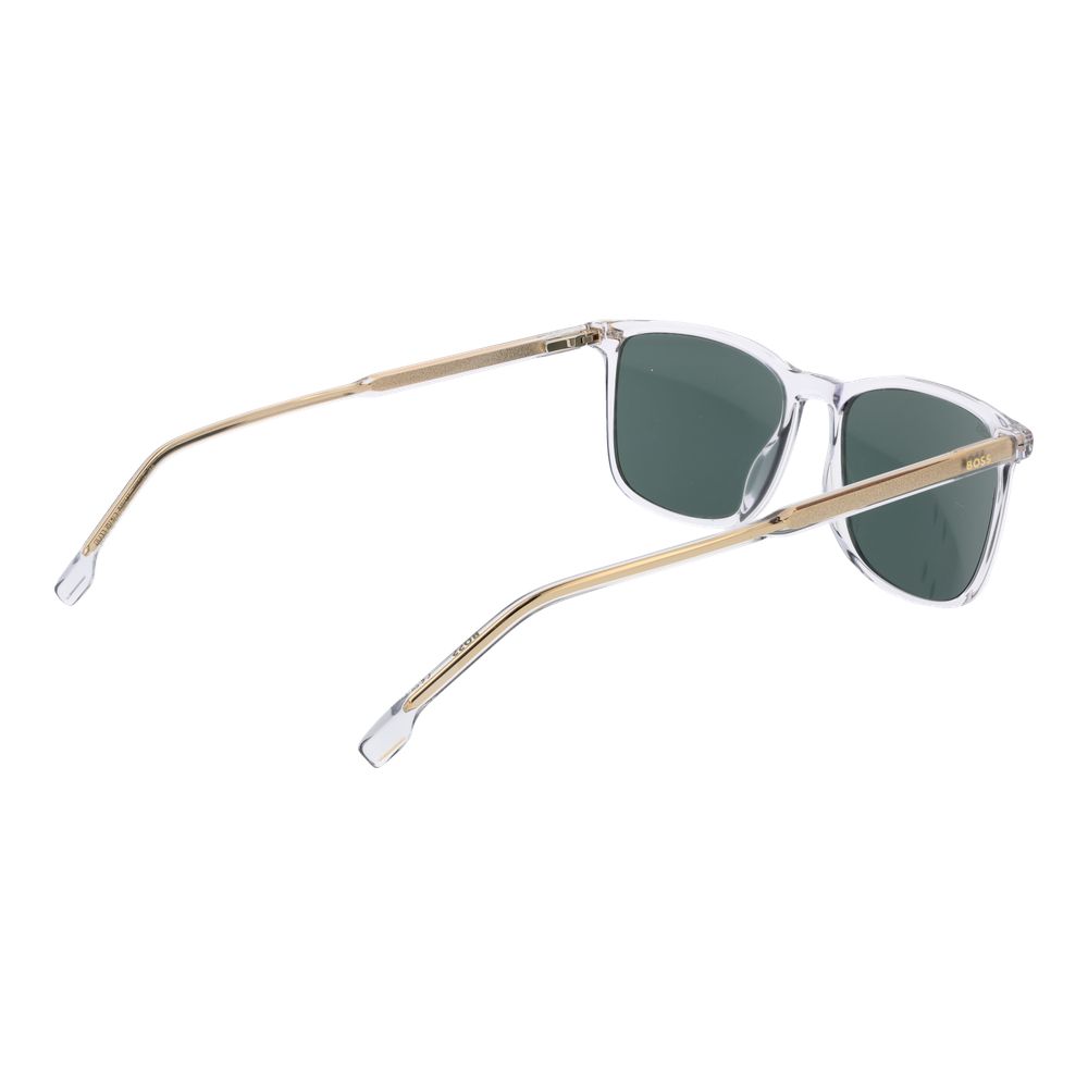 Lunettes de soleil Hugo Boss Gray Acetate pour homme