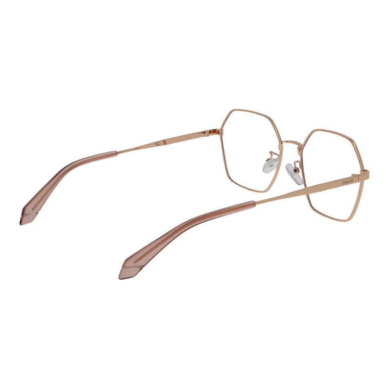 Polaroid Rose Gold Metal Glasses (Frames) for Women