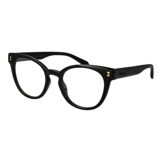 Polaroid Black Polyamide Round Glasses Frames for Women