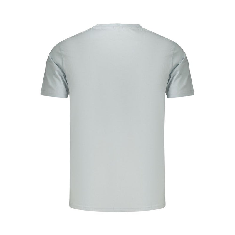 Rifle Light Blue Cotton Men's T-Shirt