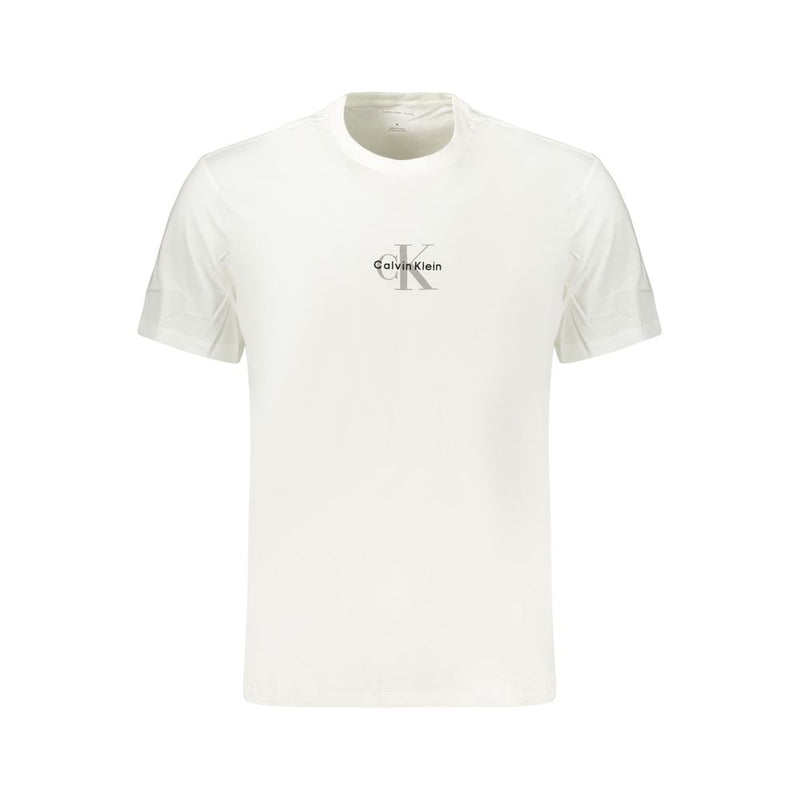 Calvin Klein Wit Katoenen T-shirt voor Heren