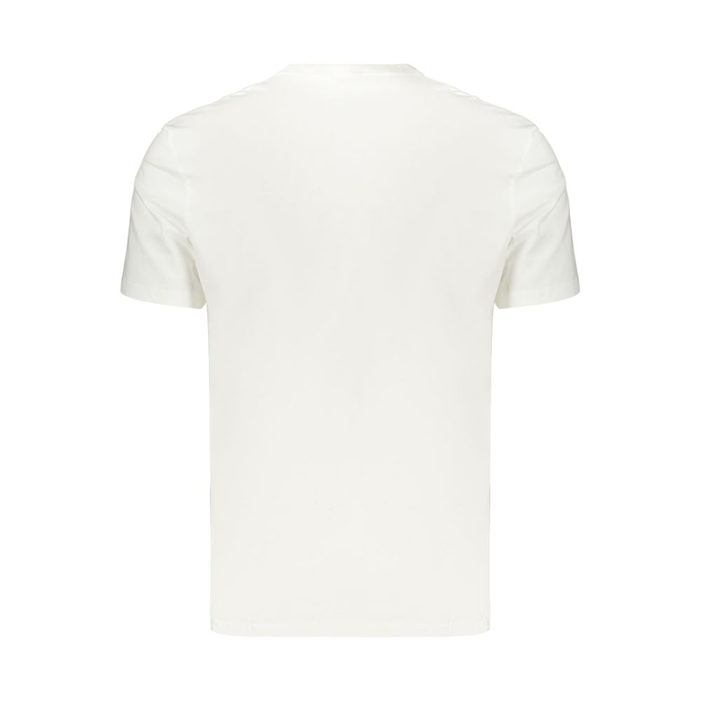 Calvin Klein White Cotton Men's T-Shirt - Stylish & Comfortable