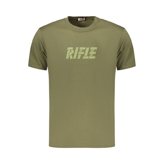 Rifle Verde Cotton Uomo T-Shirt - Confort et Style