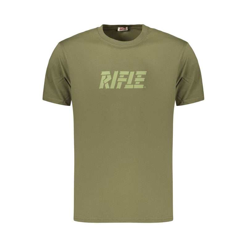 Rifle Verde Cotton Uomo T-Shirt - Confort et Style