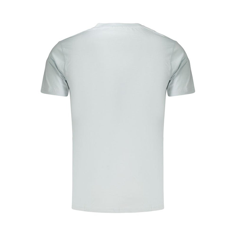 Rifle Light Blue Cotton Men's T-Shirt