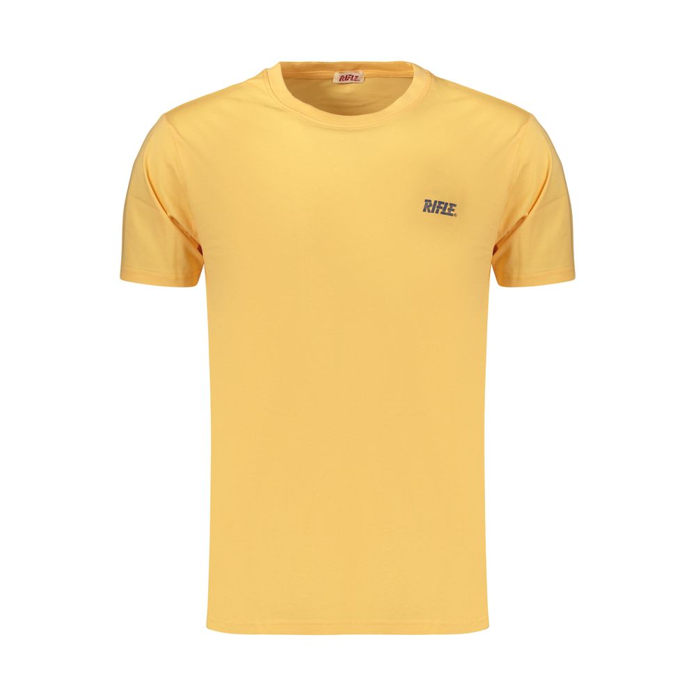 Rifle Orange Cotton Men's T-Shirt - Stylish Comfort