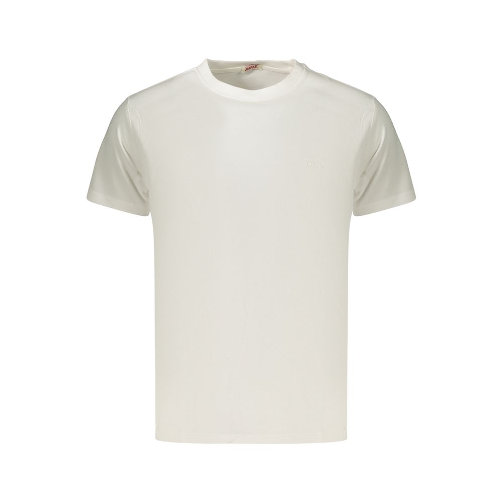 Rifle White Cotton Men's T-Shirt - Classic Crew Neck