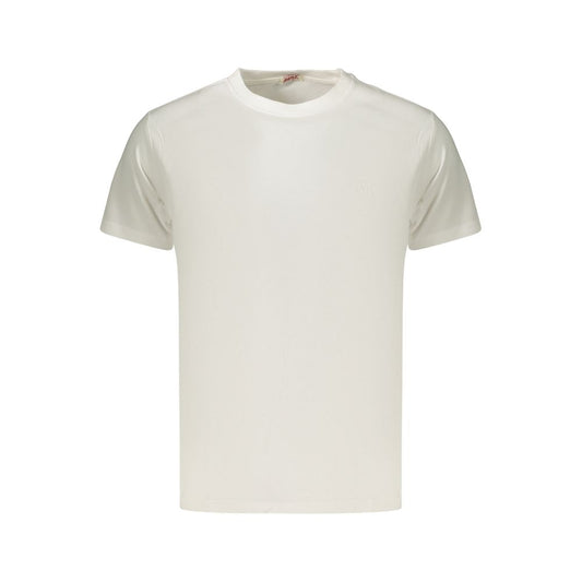 Rifle White Cotton Men's T-Shirt - Classic Crew Neck
