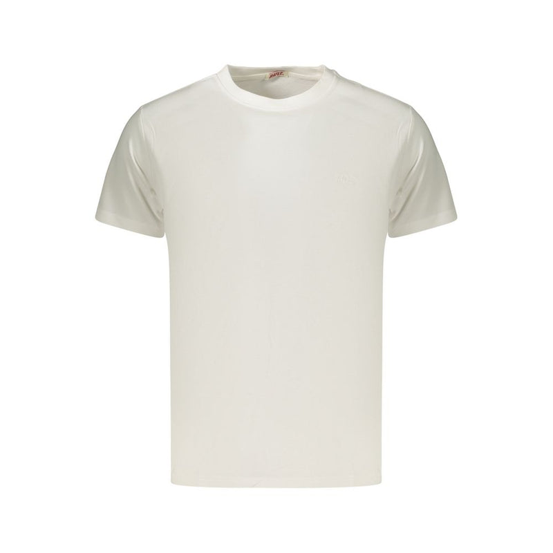 Rifle White Cotton Men's T-Shirt - Classic Crew Neck